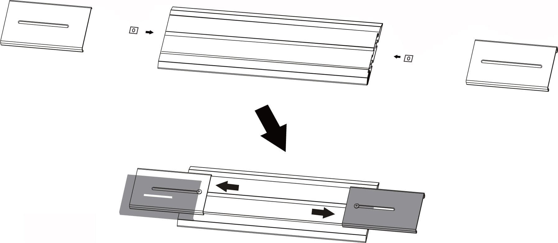 Kit Staffe e Braccio di Giunzione per Supporto Video Wall da Pavimento in Custodie di sorveglianza e staffe di montaggio Scontolo.net - Potenza, commercioVirtuoso.it