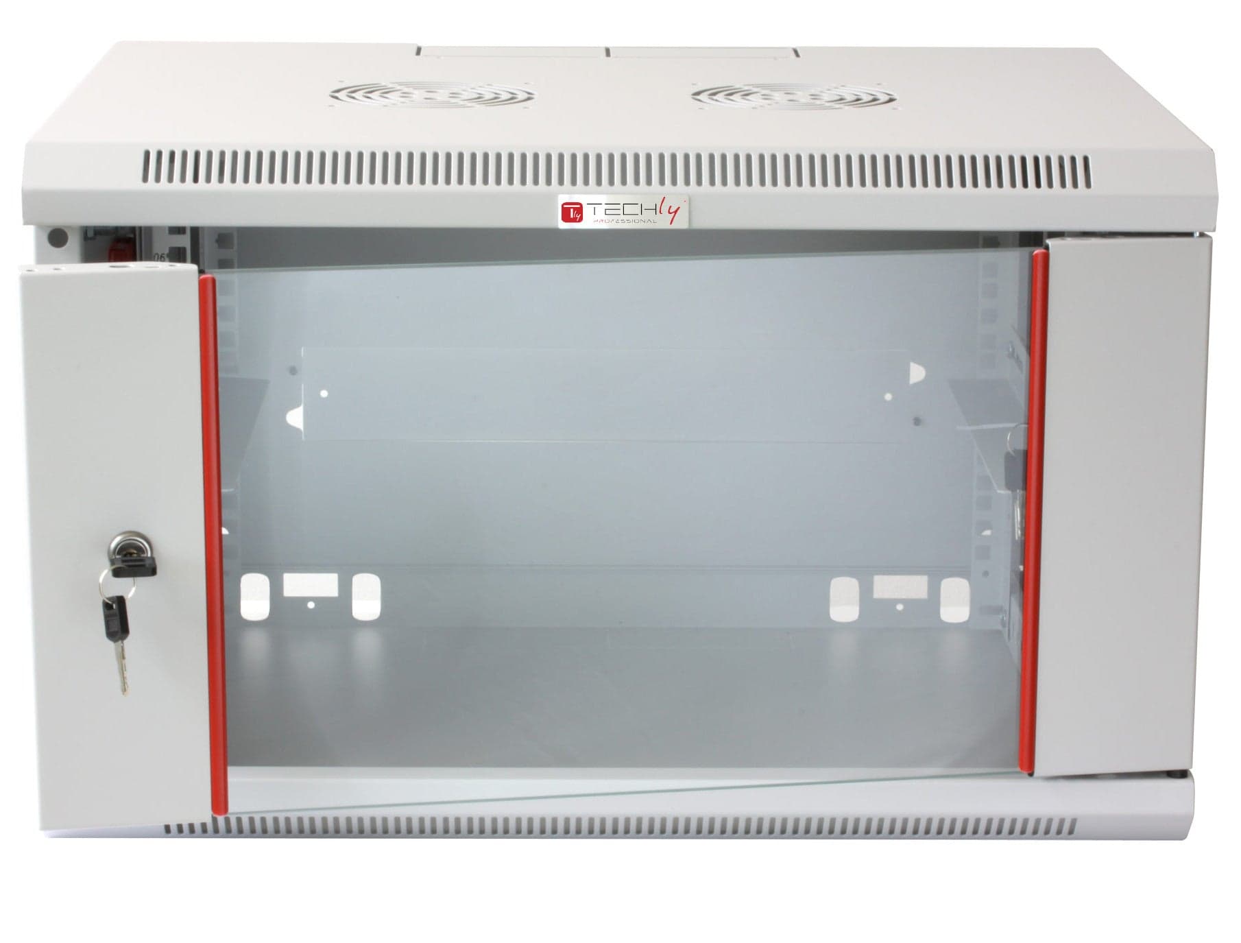 Armadio Rack 19'' a muro 12 unit&agrave sezione unica prof. 450mm Grigio in  Scontolo.net - Potenza, commercioVirtuoso.it