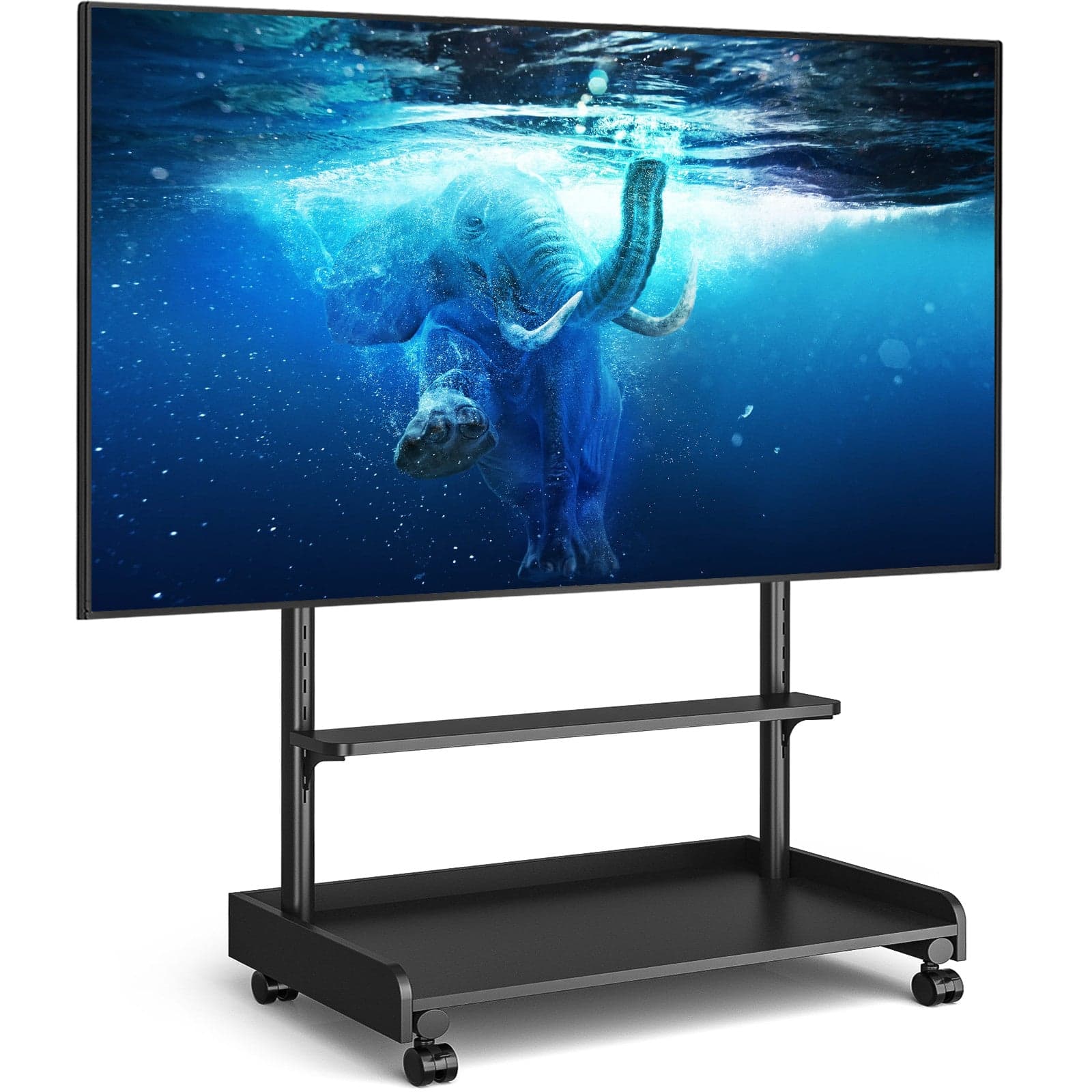 Supporto a Pavimento con Mensola per TV LCD/LED/Plasma 50-86'' in Mobili Scontolo.net - Potenza, commercioVirtuoso.it