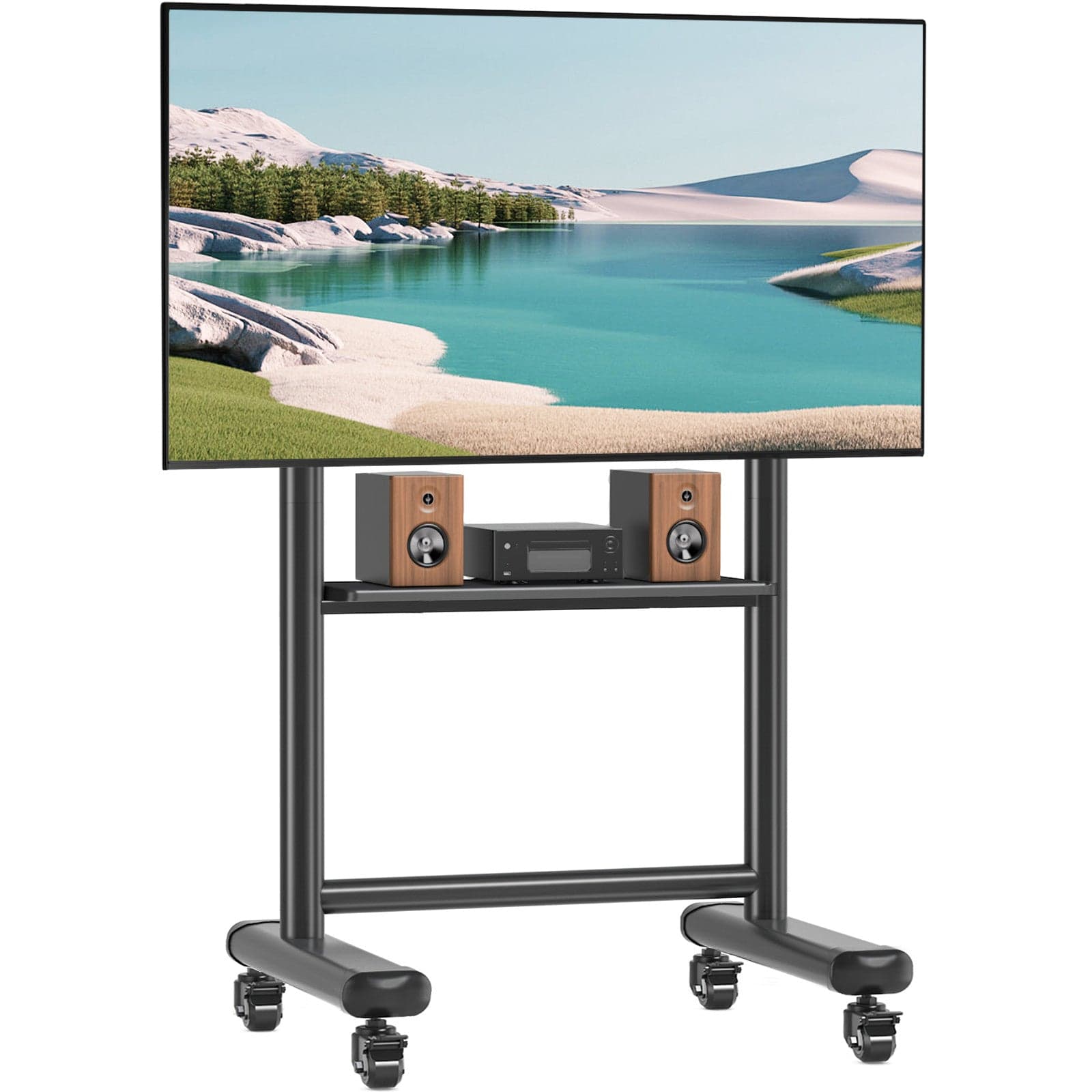Supporto a Pavimento Trolley TV LCD/LED/Plasma 60-86'' Multifunzione in Mobili Scontolo.net - Potenza, commercioVirtuoso.it