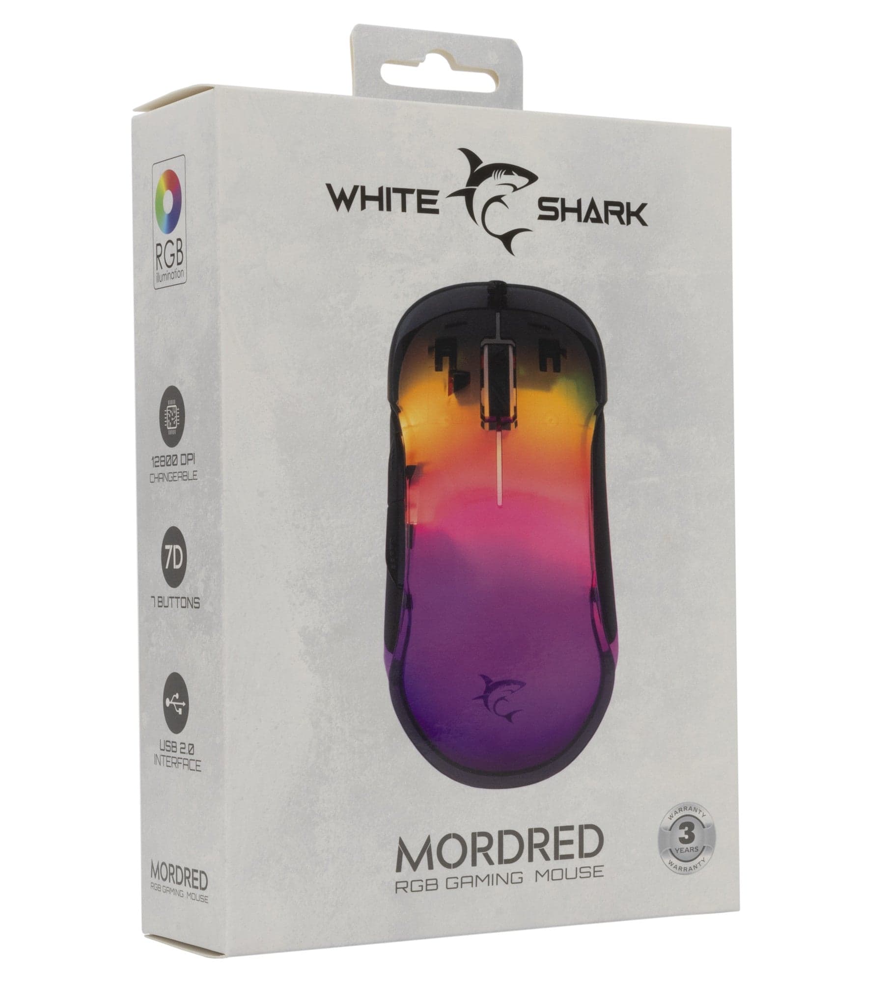 Mouse Gaming RGB USB 12800 dpi 7 Tasti Nero Mordred in Mouse da gioco Scontolo.net - Potenza, commercioVirtuoso.it