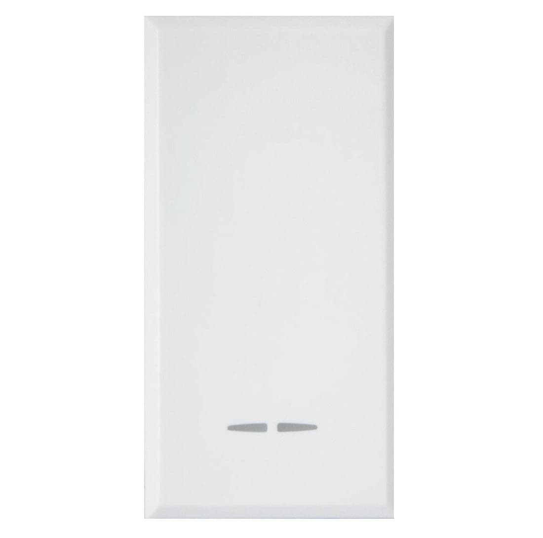 WHITEK S44 Interruttore con Gemma 1P 16AX Illuminabile 1 Modulo Bianco Opaco in Interruttori dimmer Scontolo.net - Potenza, commercioVirtuoso.it