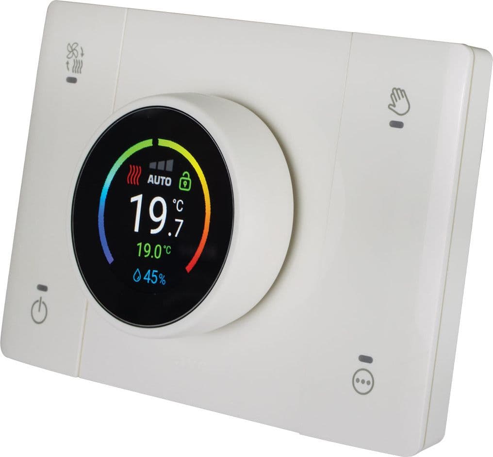 WHITEK T44 Cronotermostato WiFi Smart Connesso Rilevatore Umidit&agrave Ambiente Bianco in Termostati Scontolo.net - Potenza, commercioVirtuoso.it