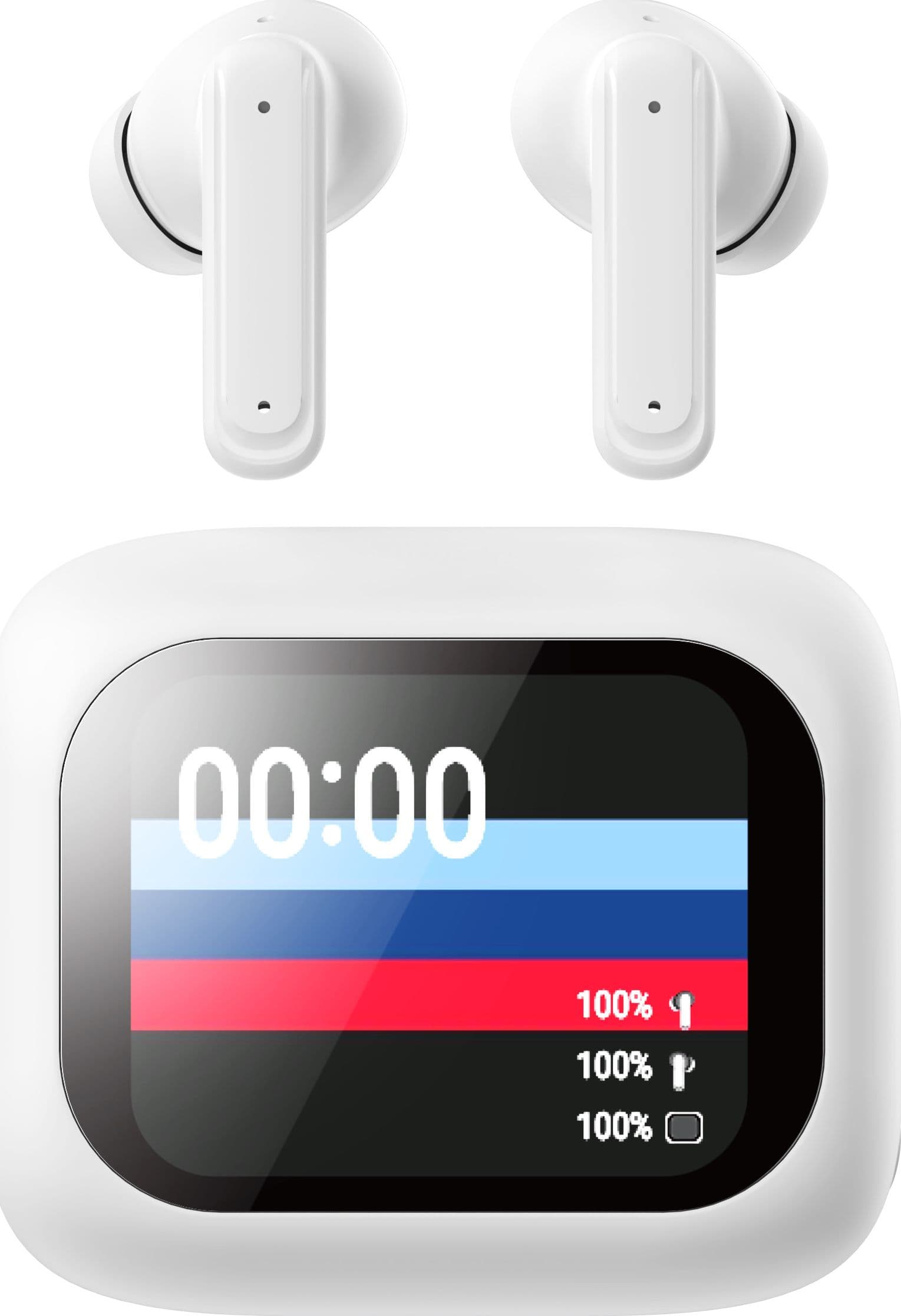 Cuffie Auricolari BT con Custodia Smart Touch Screen LCD Cancellazione Attiva del Rumore ANC in Cuffie In-Ear Scontolo.net - Potenza, commercioVirtuoso.it