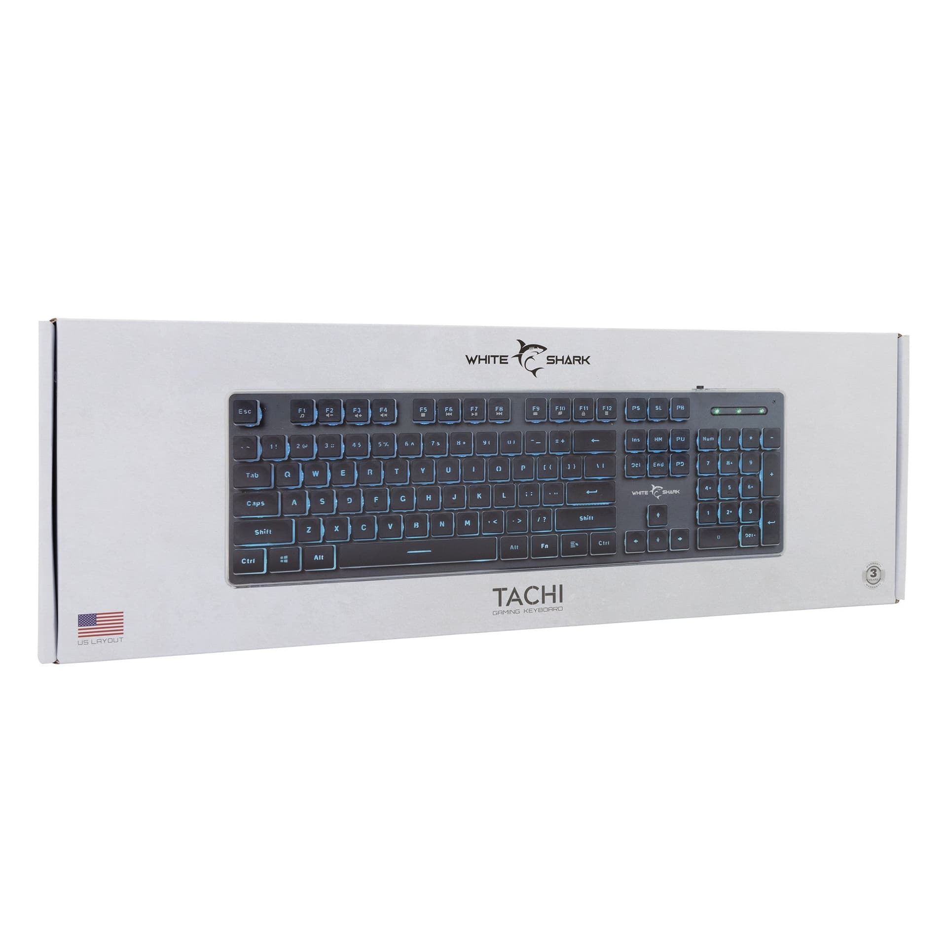 Tastiera Gaming USB 104 Tasti con Retroilluminazione LED Nero in Tastiere da gioco Scontolo.net - Potenza, commercioVirtuoso.it
