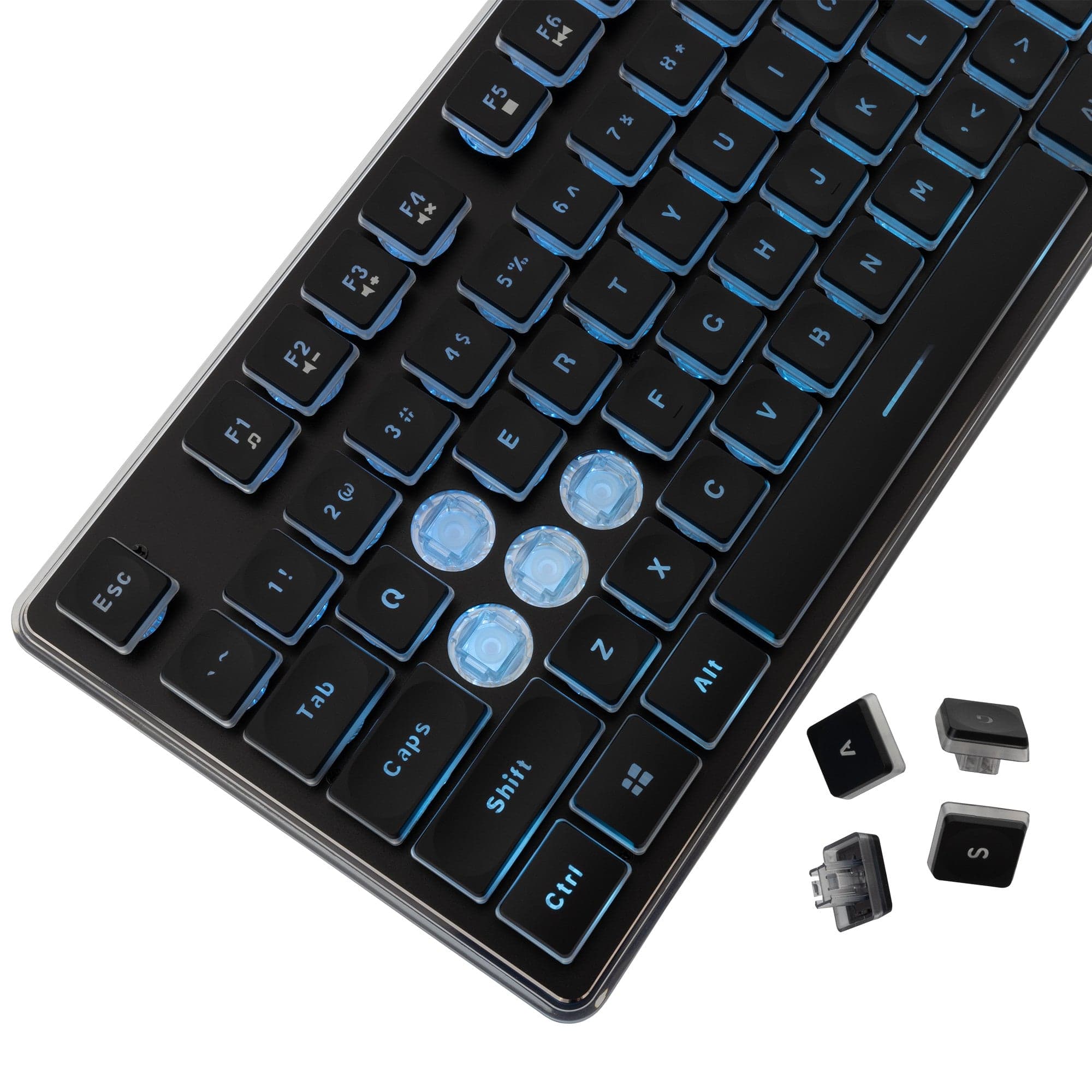 Tastiera Gaming USB 104 Tasti con Retroilluminazione LED Nero in Tastiere da gioco Scontolo.net - Potenza, commercioVirtuoso.it