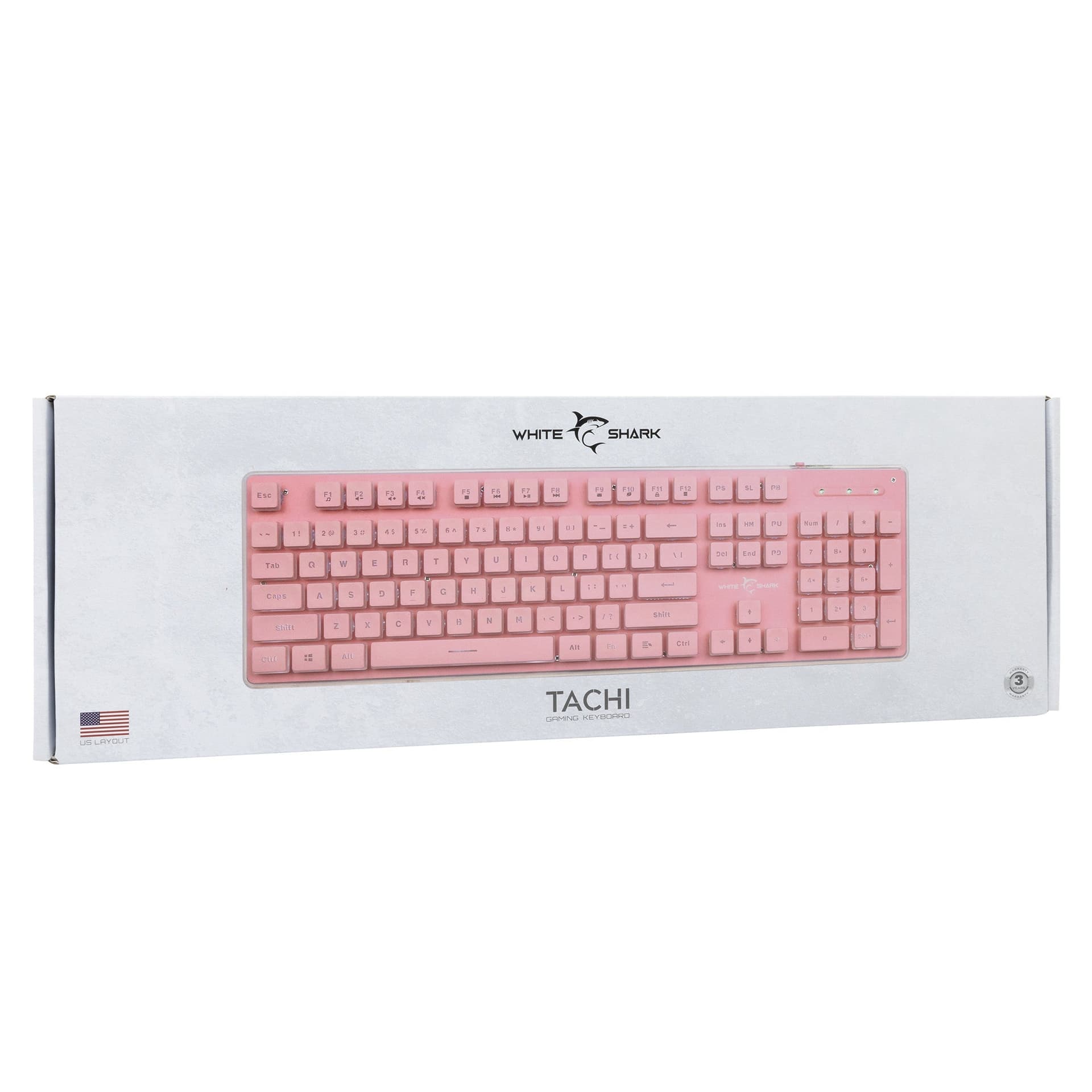 Tastiera Gaming USB 104 Tasti con Retroilluminazione LED Rosa in Tastiere da gioco Scontolo.net - Potenza, commercioVirtuoso.it