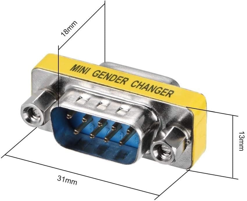 Mini Gender Changer Standard DB 9 poli M/M in Adattatori Scontolo.net - Potenza, commercioVirtuoso.it