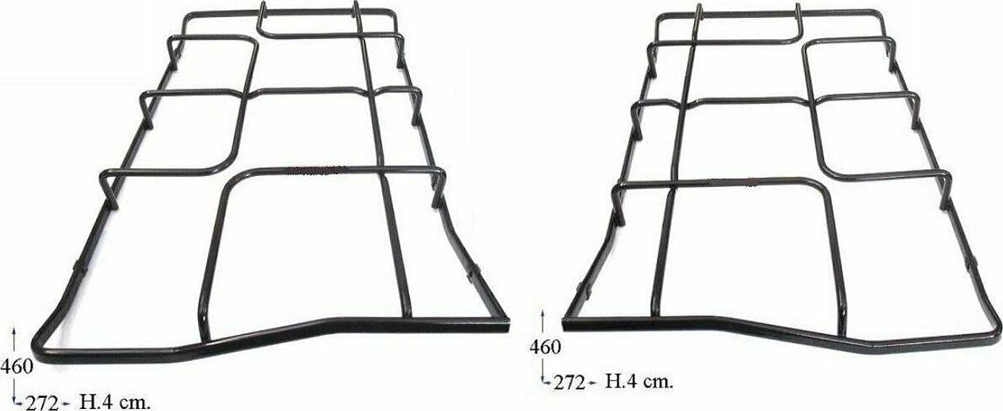REX ZANUSSI ZOPPAS CASTOR 2 GRIGLIE 2 FUOCHI CUCINA GAS 46 X 27,2 P 4472 / 4473 in prodotto EuroStore07 - Alatri, commercioVirtuoso.it