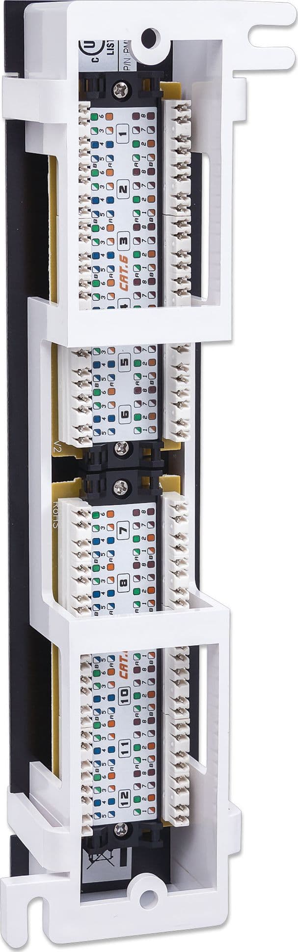 Pannello Patch 12 Porte UTP Cat6 Installazione a Muro in  Scontolo.net - Potenza, commercioVirtuoso.it