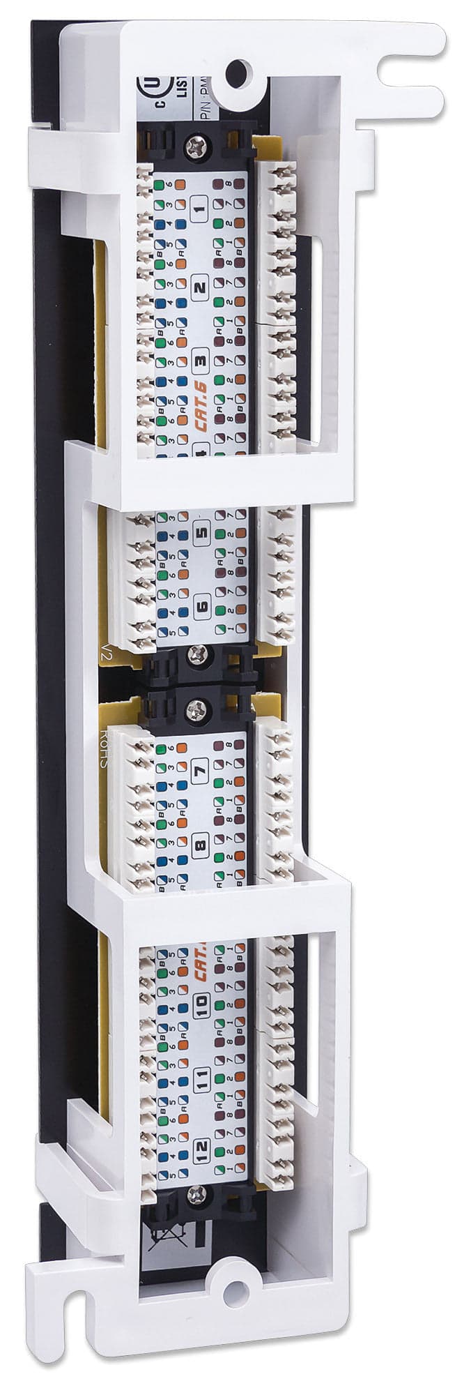 Pannello Patch 12 Porte UTP Cat6 Installazione a Muro in  Scontolo.net - Potenza, commercioVirtuoso.it
