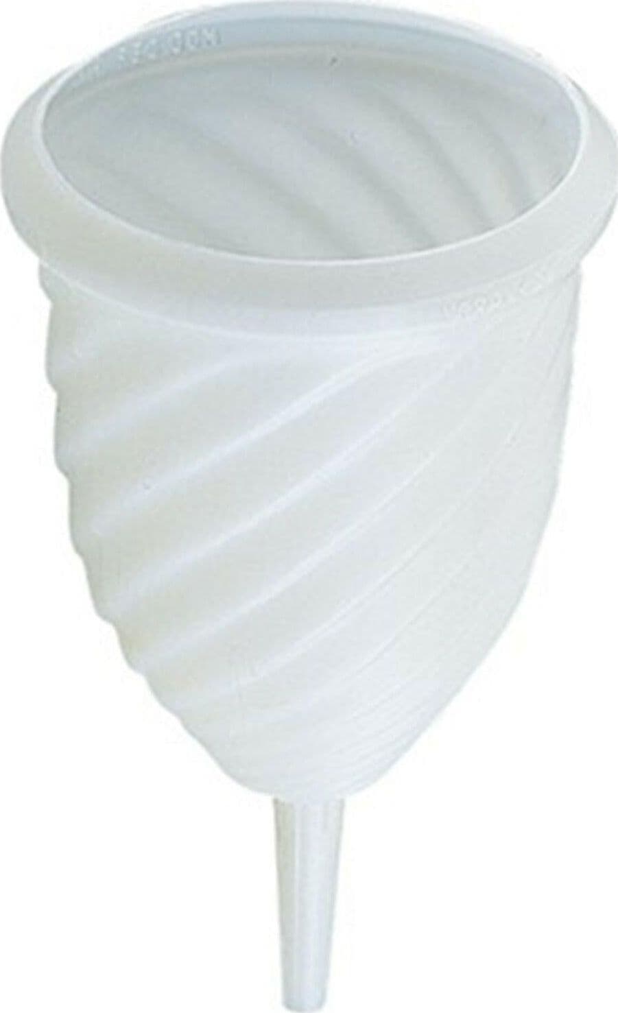 IMBUTO A VORTICE IN PLASTICA PER ALIMENTI , ø CM.16x29h. VINO FER 122733 in prodotto EuroStore07 - Alatri, commercioVirtuoso.it