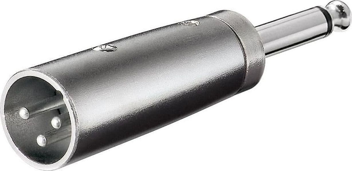 Adattatore XLR Cannon Maschio ad Audio 6,35mm Maschio Mono in Cavi per microfono Scontolo.net - Potenza, commercioVirtuoso.it