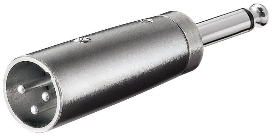 Adattatore XLR Cannon Maschio ad Audio 6,35mm Maschio Mono in Cavi per microfono Scontolo.net - Potenza, commercioVirtuoso.it