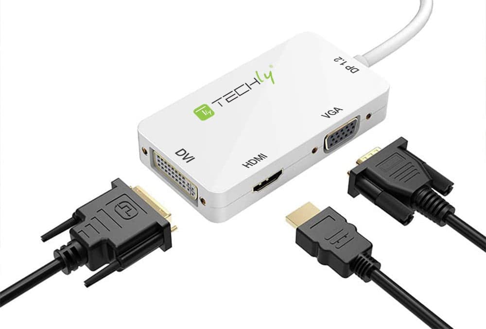 Adattatore 3 in 1 DisplayPort 1.2 a HDMI/DVI/VGA in Cavi HDMI Scontolo.net - Potenza, commercioVirtuoso.it