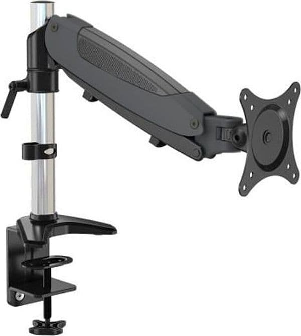 Supporto Tubolare a Gas da Scrivania per Monitor 15-27'' 360mm Nero in Supporti Scontolo.net - Potenza, commercioVirtuoso.it