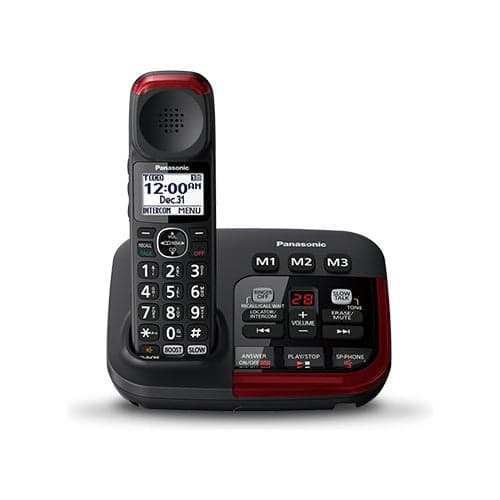 Cordless Panasonic KX TGM420EXB Black e Red in Telefoni analogici Scontolo.net - Potenza, commercioVirtuoso.it