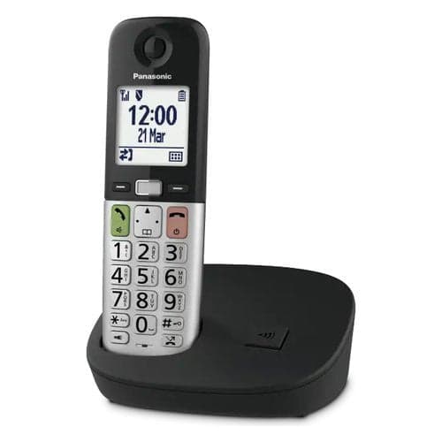 Cordless Panasonic KX TGU410EXB Black e Silver in Telefoni analogici Scontolo.net - Potenza, commercioVirtuoso.it
