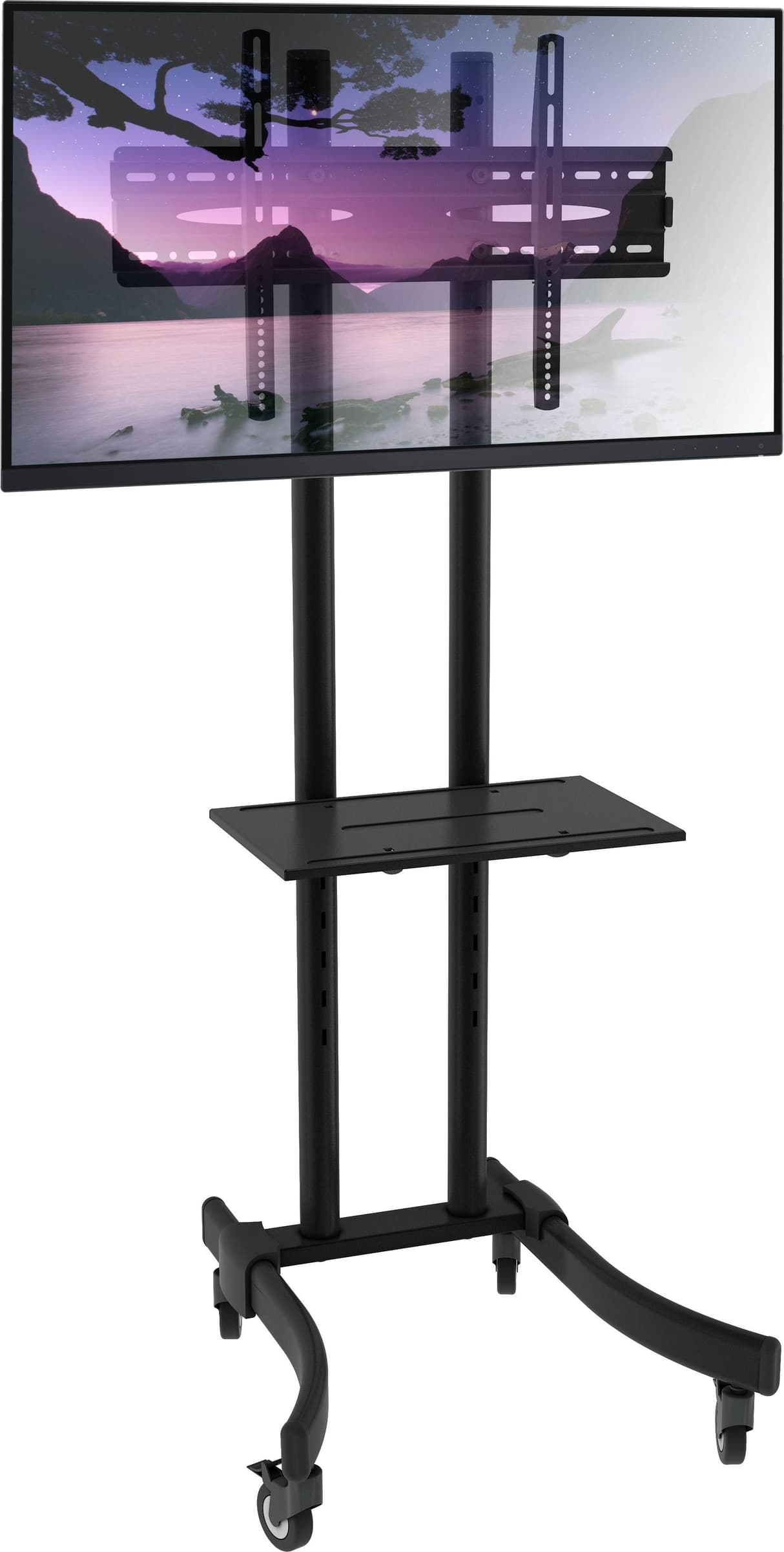 Supporto Mobile da Pavimento per TV LED/LCD 32-70'' con Mensola in Supporti da parete e da soffitto Scontolo.net - Potenza, commercioVirtuoso.it
