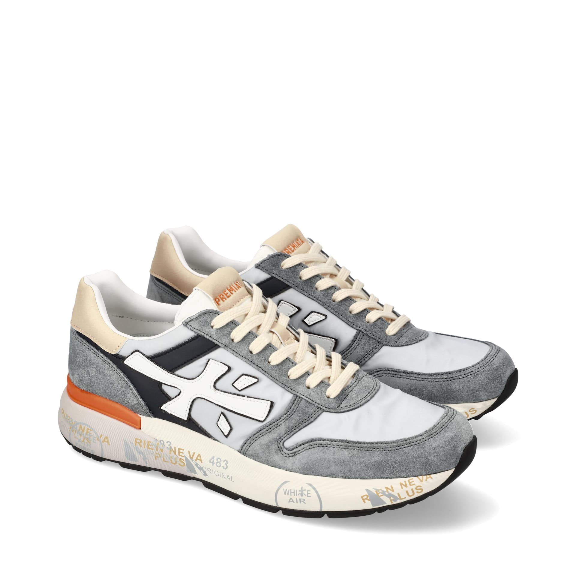 Premiata Sneakers Grigio da uomo in Sneaker casual Drestige - Casamassima, commercioVirtuoso.it