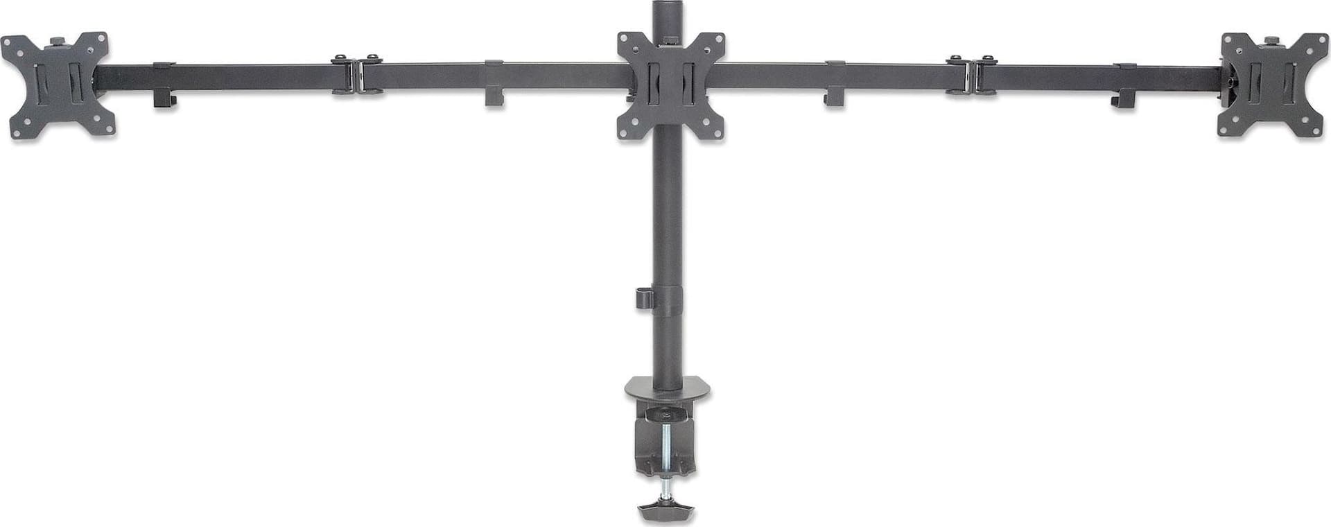 Supporto da Scrivania per 3 Monitor 13-27'' con Morsetto in Supporti Scontolo.net - Potenza, commercioVirtuoso.it
