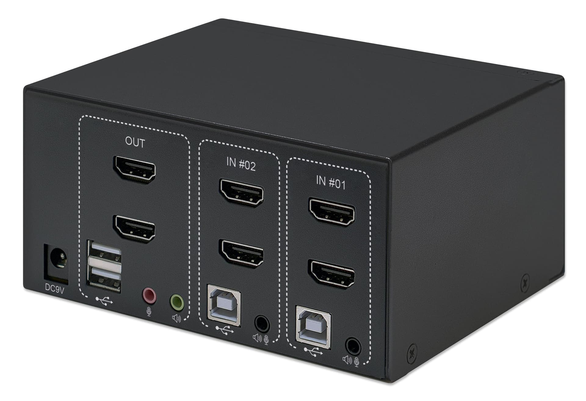 Switch KVM HDMI 2 porte Doppio monitor in  Scontolo.net - Potenza, commercioVirtuoso.it