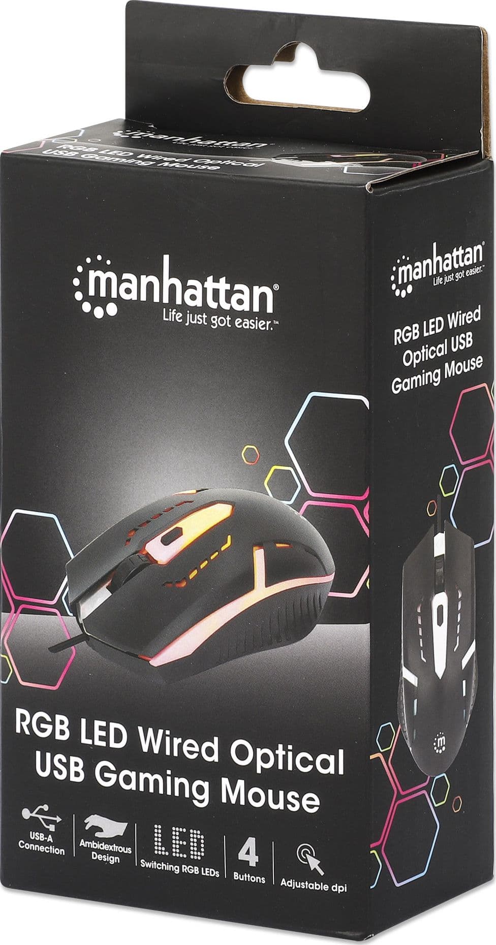 Mouse Ottico Gaming USB 1500dpi Retroilluminazione LED RGB in Mouse da gioco Scontolo.net - Potenza, commercioVirtuoso.it