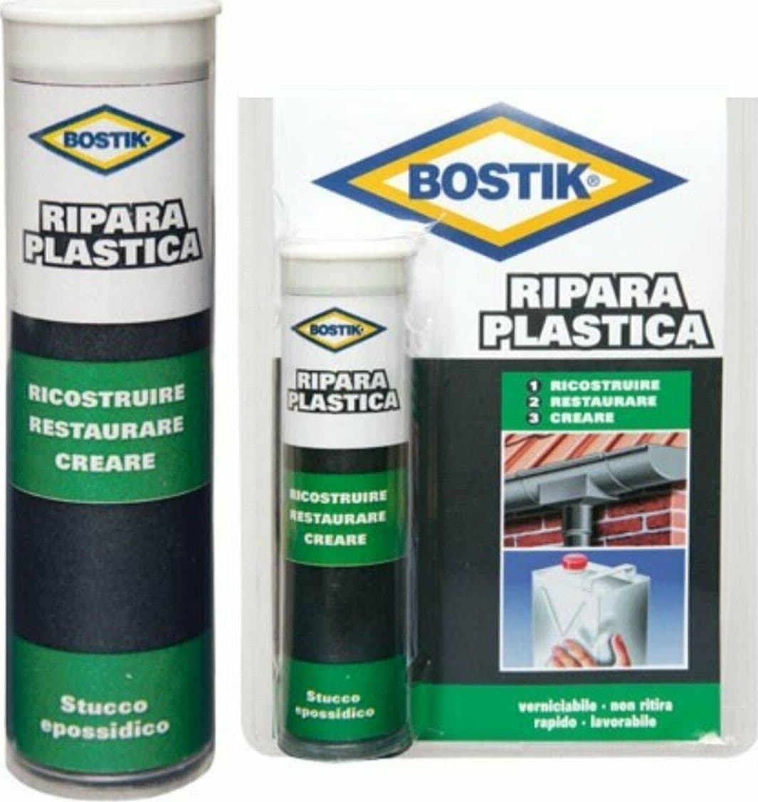 Stucco Epossidico In Stik ' Bostik Ripara Plastica 56 Gr Resiste Acqua in prodotto EuroStore07 - Alatri, commercioVirtuoso.it