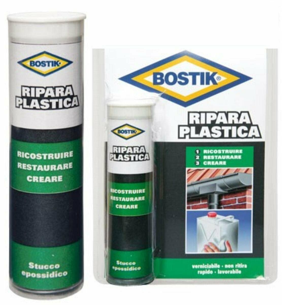 Stucco Epossidico In Stik ' Bostik Ripara Plastica 56 Gr Resiste Acqua in prodotto EuroStore07 - Alatri, commercioVirtuoso.it