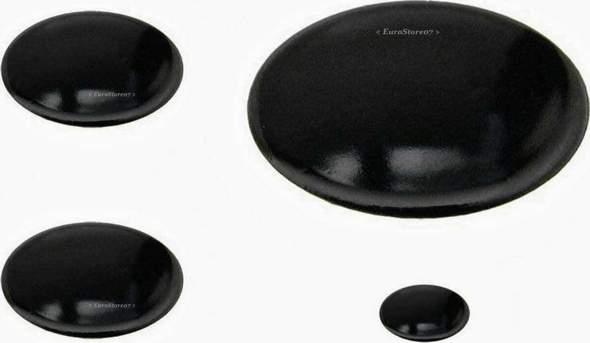 SMALVIC SPARTIFIAMMA PIATTELLO NERO LUCIDO PER CUCINA A GAS 2 MEDI COD S 4719 in prodotto EuroStore07 - Alatri, commercioVirtuoso.it