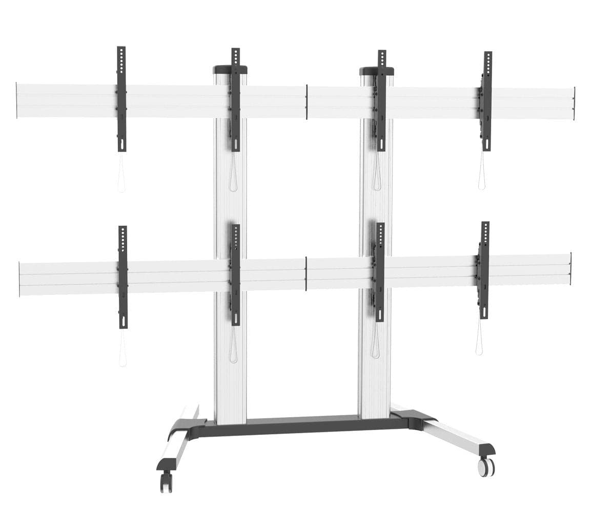 Supporto a Pavimento per 4 TV LCD/LED 32-55'' per Video Wall in Mobili Scontolo.net - Potenza, commercioVirtuoso.it