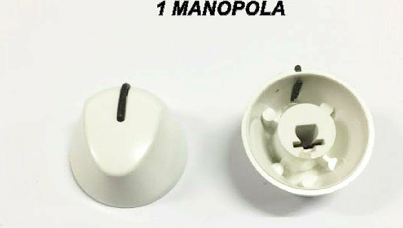 1MANOPOLA UNIVERSALE CUCINA A GAS BIANCA PASSO MM 6 GAMBO LUNGO 0 M 122 in prodotto EuroStore07 - Alatri, commercioVirtuoso.it