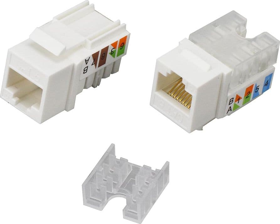 Kit 24 Frutti Cat.6A UTP 90&deg Keystone con Pinza Crimpatrice in Pinze piegatrici Scontolo.net - Potenza, commercioVirtuoso.it
