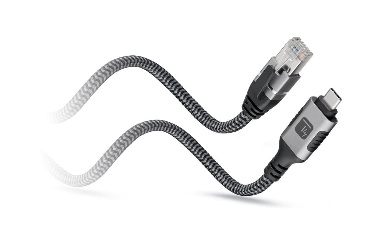 Cavo USB-C&trade Maschio a Ethernet RJ45 Maschio 3m in Adattatori USB wireless Scontolo.net - Potenza, commercioVirtuoso.it