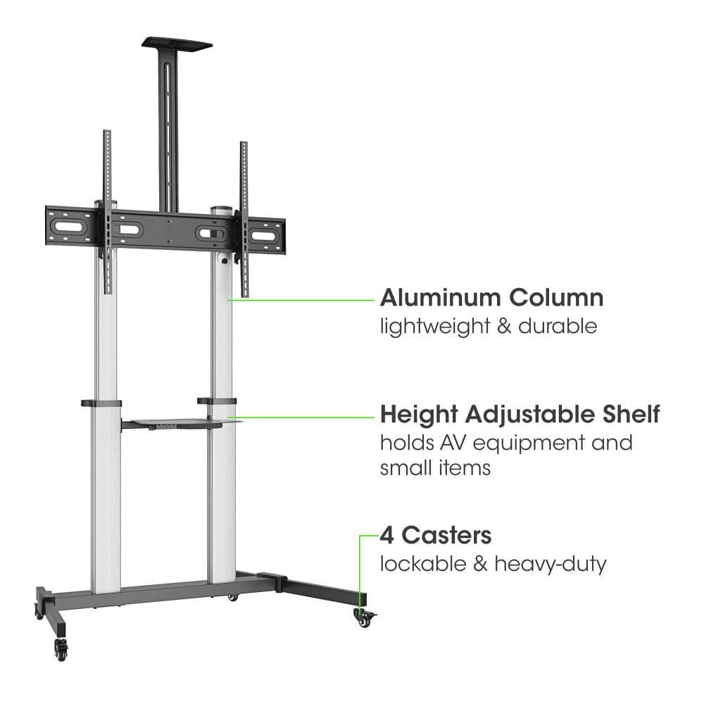 Supporto a Pavimento Trolley TV LCD/LED/Plasma 60-100'' in Mobili Scontolo.net - Potenza, commercioVirtuoso.it