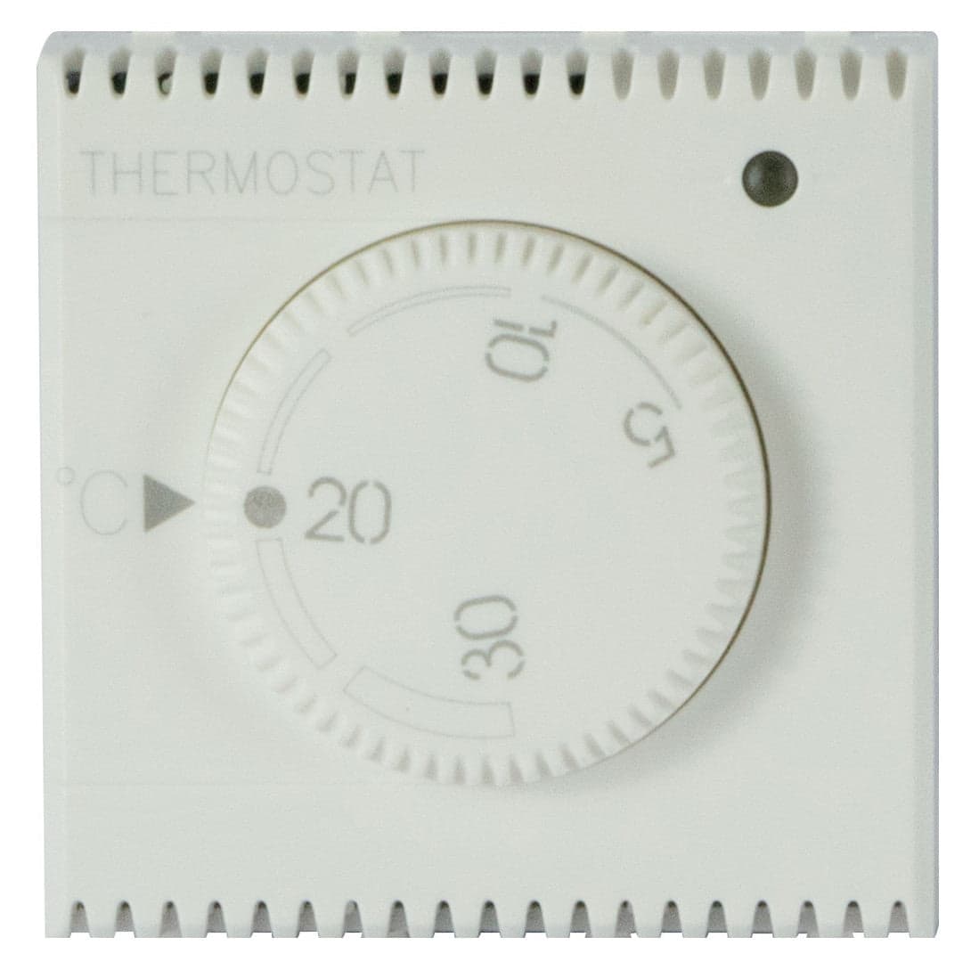 WHITEK S44 Termostato Elettronico con Manopola 230V NA+NC 5A 2 Moduli Bianco Opaco in Misuratori del vento Scontolo.net - Potenza, commercioVirtuoso.it
