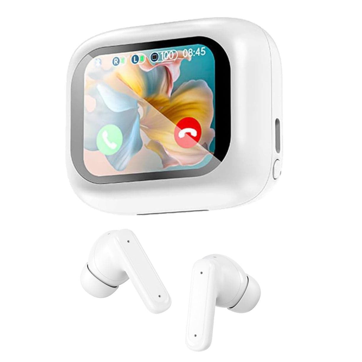 Cuffie Auricolari BT con Custodia Smart Touch Screen LCD Cancellazione Attiva del Rumore ANC in Cuffie In-Ear Scontolo.net - Potenza, commercioVirtuoso.it