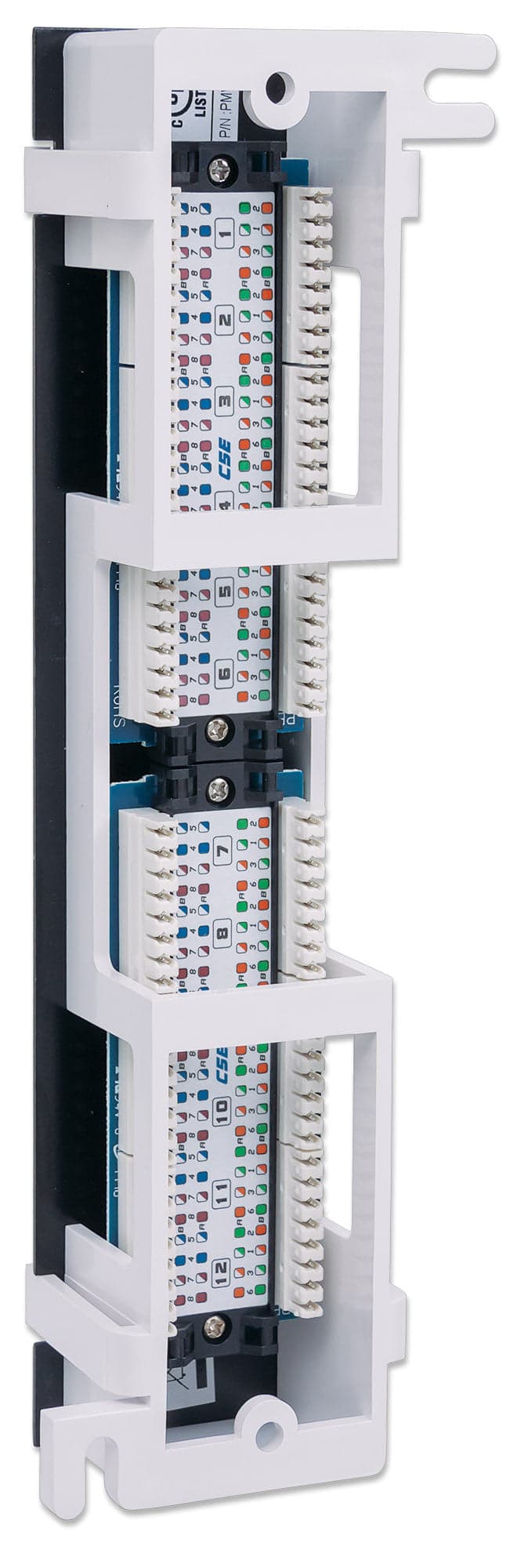 Pannello Patch 12 Porte UTP Cat5e Installazione a Muro in Cavi Ethernet Scontolo.net - Potenza, commercioVirtuoso.it