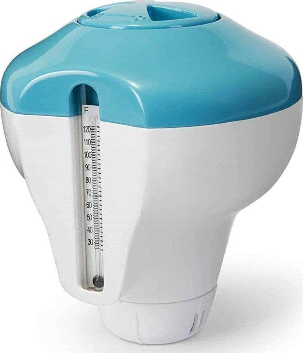 INTEX 29043 DOSATORE PISCINA CLORO TERMOMETRO PASTICCA 20 GR FE 336888 in prodotto EuroStore07 - Alatri, commercioVirtuoso.it