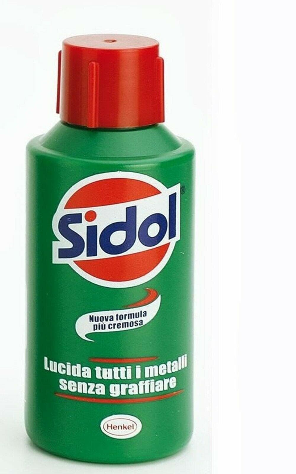 SIDOL ML 75 CREMA PER PULIRE TUTTI I METALLI HENKEL OTTONE-RAME-FERRO FERR 55185 in prodotto EuroStore07 - Alatri, commercioVirtuoso.it