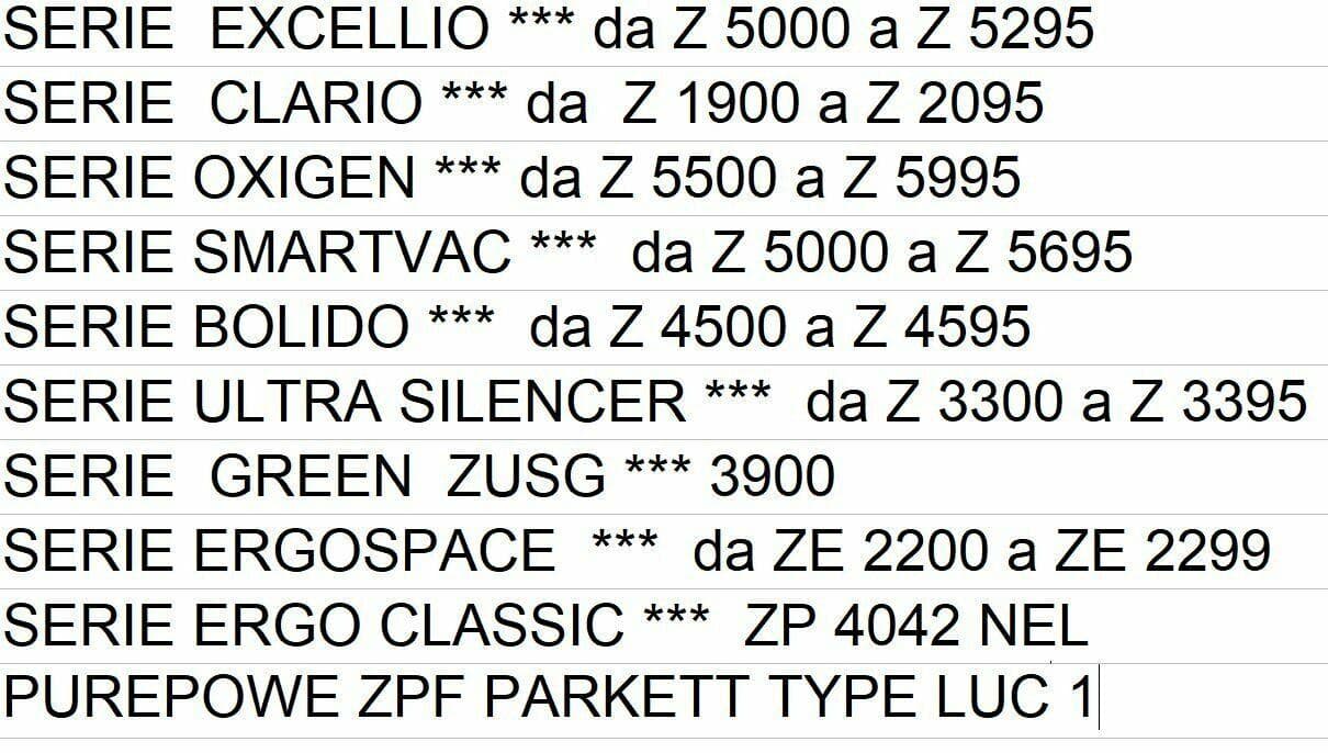 8 SACCHETTI ASPIRAPOLVERE ELECTROLUX EXCELLIO CLARIO OXIGEN BOLIDO SMARTVAC PH17 in prodotto EuroStore07 - Alatri, commercioVirtuoso.it
