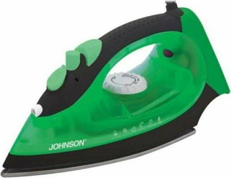 JOHNSON FERRO DA STIRO A VAPORE POTENZA 2200 WATT PIASTRA INOX DRAGO in prodotto EuroStore07 - Alatri, commercioVirtuoso.it