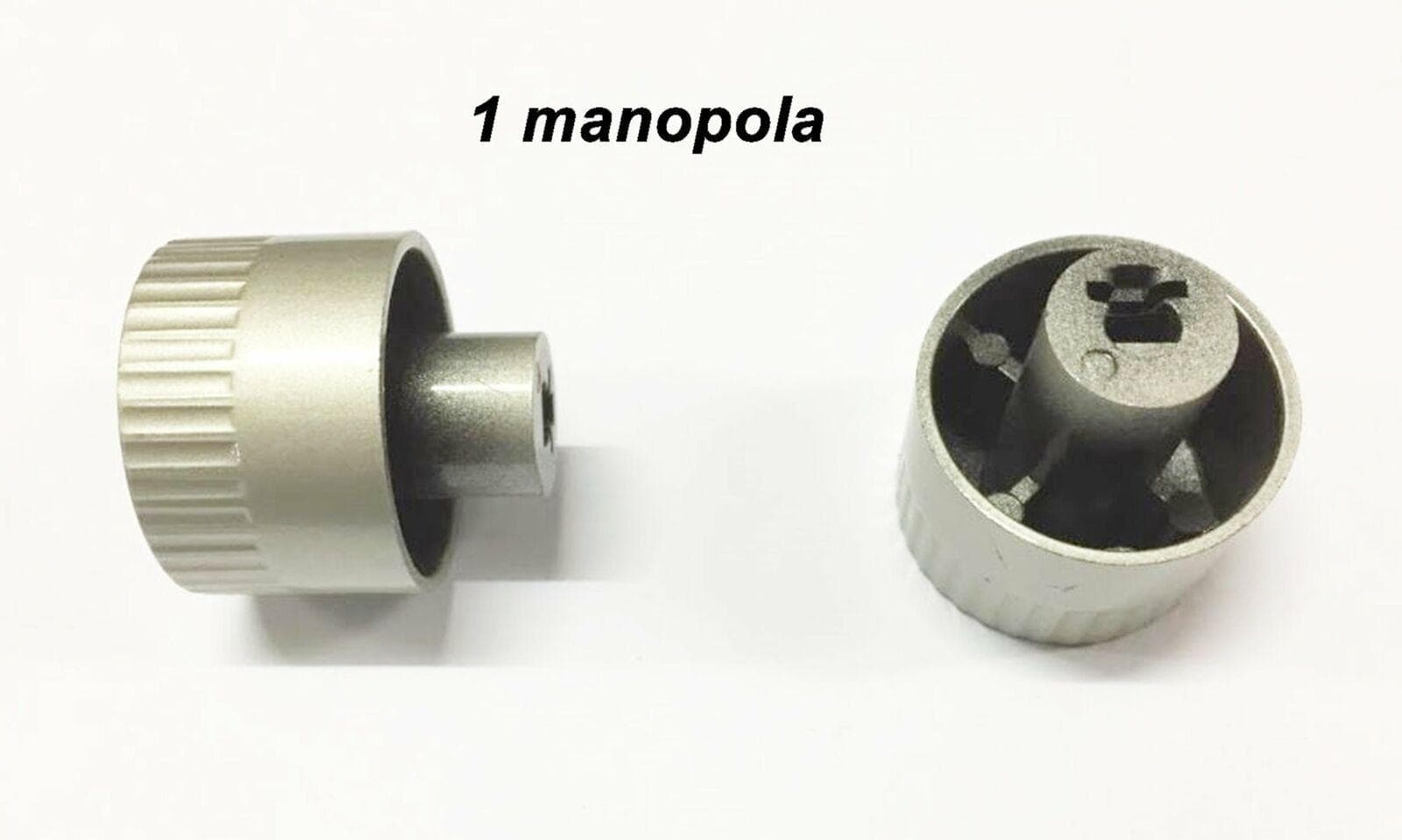 1 MANOPOLA UNIVERSALE SILVER PER CUCINA A GAS PASSO MM 6 GAMBO ALTO + 13 MN 140 in prodotto EuroStore07 - Alatri, commercioVirtuoso.it