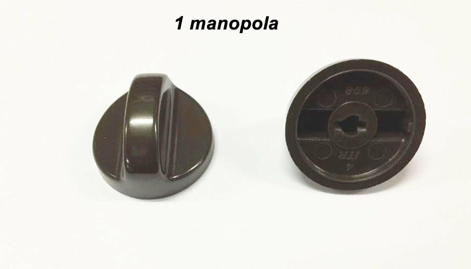 1 MANOPOLA UNIVERSALE MARRONE PER CUCINA A GAS PASSO MM 6 GAMBO ALTO - 2 M 7019 in prodotto EuroStore07 - Alatri, commercioVirtuoso.it