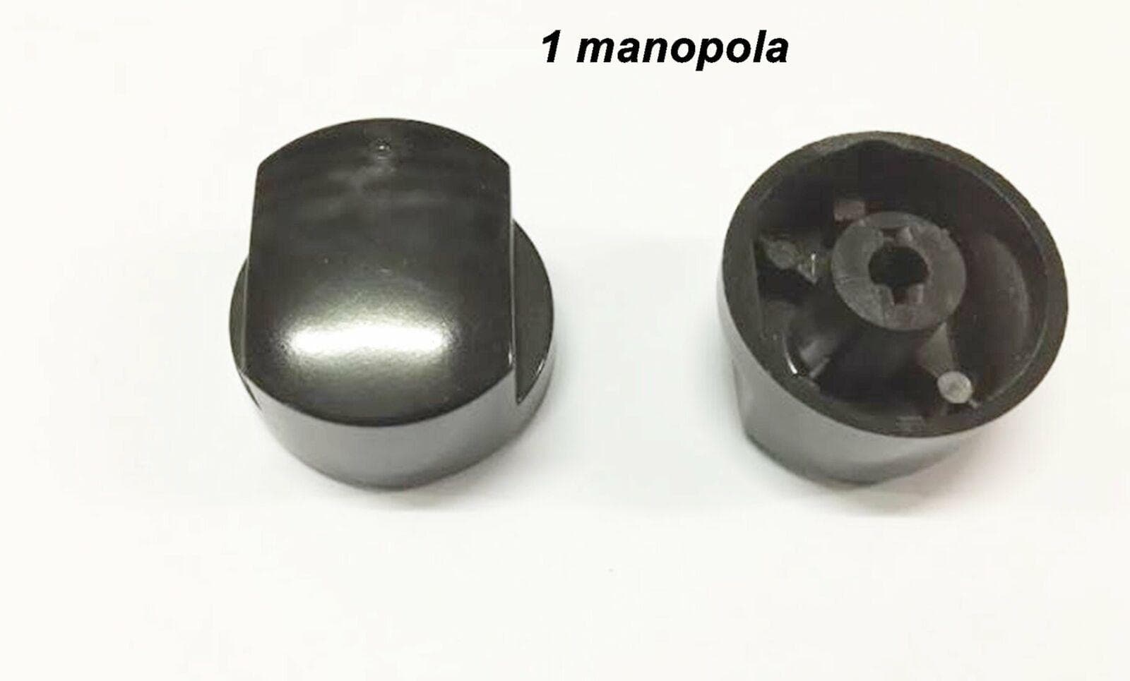 1 MANOPOLA UNIVERSALE NERA PER CUCINA A GAS PASSO MM 6 GAMBO ALTO 0 MN 138 in prodotto EuroStore07 - Alatri, commercioVirtuoso.it