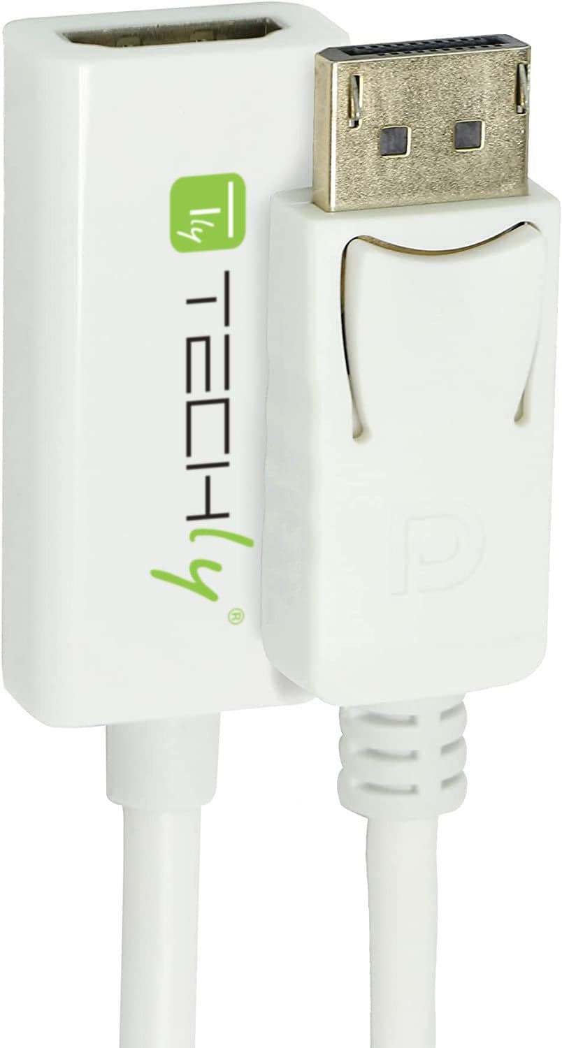 Adattatore Attivo DisplayPort 1.2 Maschio HDMI Femmina 4K 30Hz 15cm Bianco in  Scontolo.net - Potenza, commercioVirtuoso.it