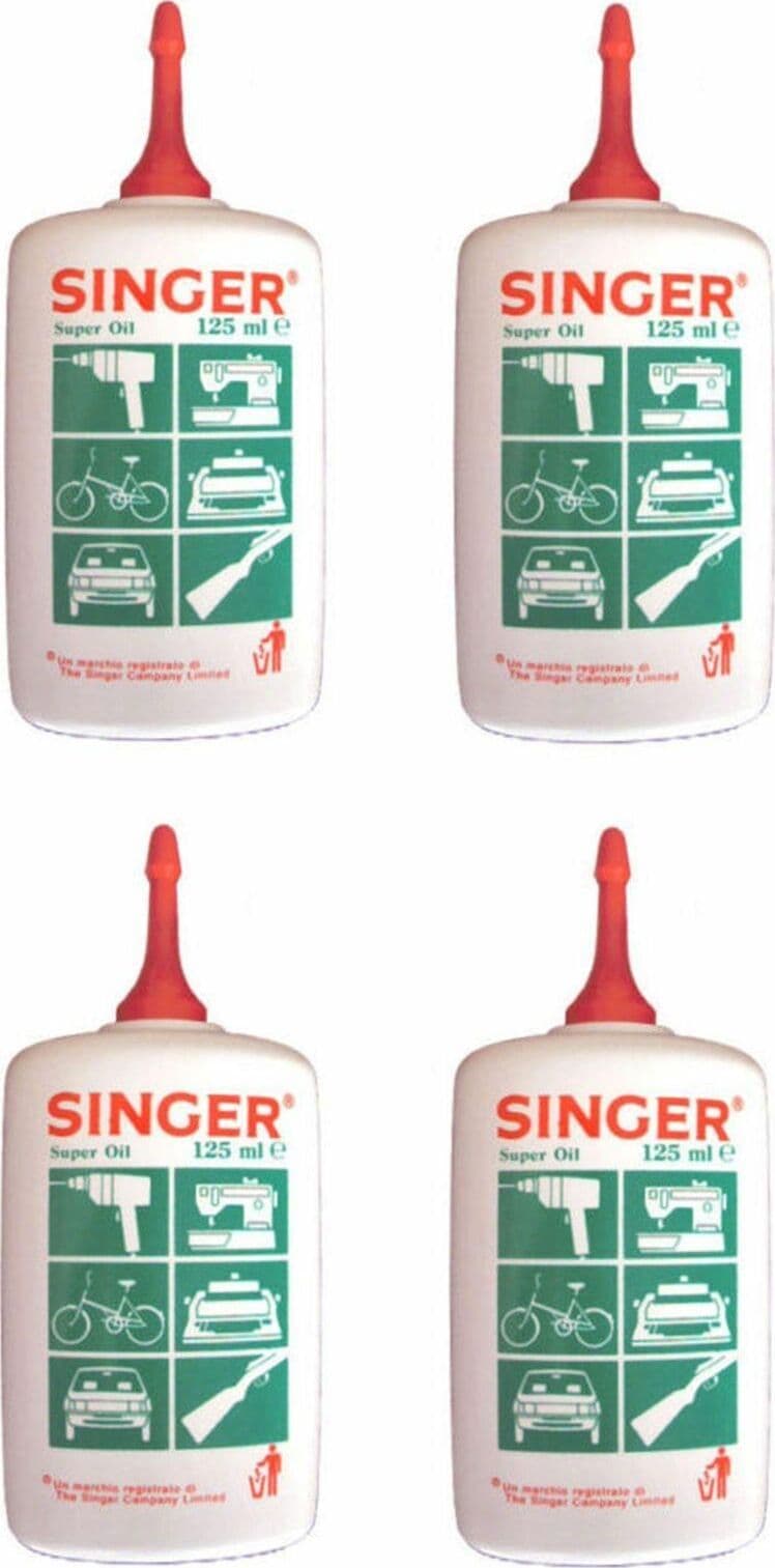 4 Pz Olio Oliatore Originale Singer Per Macchine Da Cucire Fucile Armi Df 900268 in prodotto EuroStore07 - Alatri, commercioVirtuoso.it