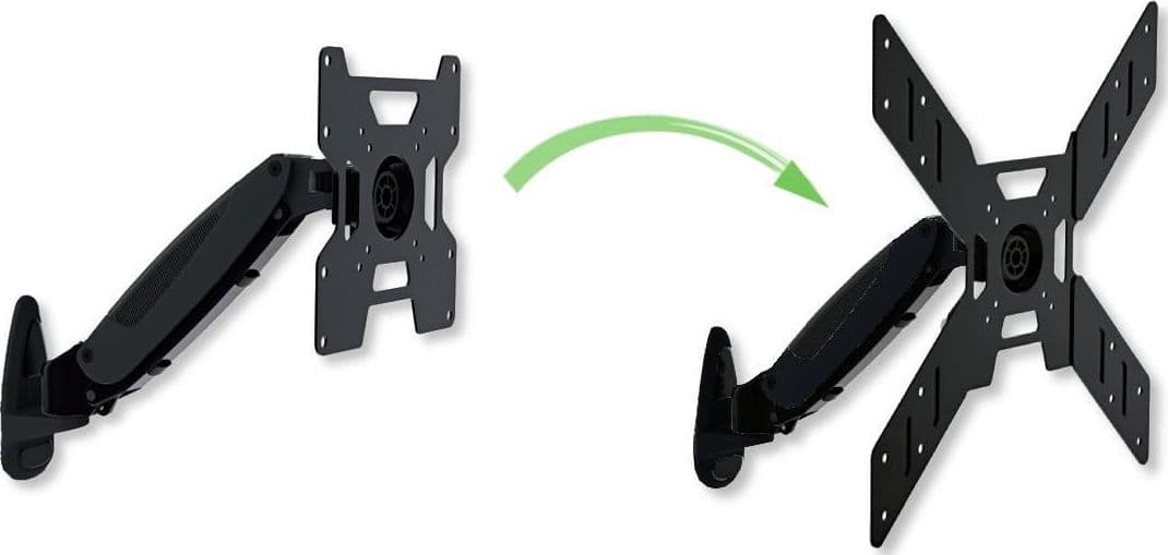 Adattatore per Supporto VESA da 200x200 a 400x400 Nero in Supporti da parete e da soffitto Scontolo.net - Potenza, commercioVirtuoso.it