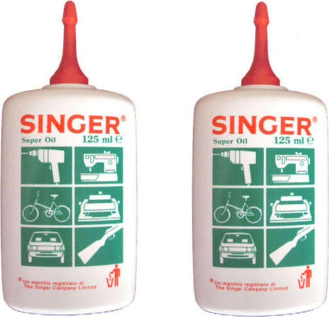 2 Pz Olio Oliatore Originale Singer Per Macchine Da Cucire Fucile Armi Df 900268 in prodotto EuroStore07 - Alatri, commercioVirtuoso.it