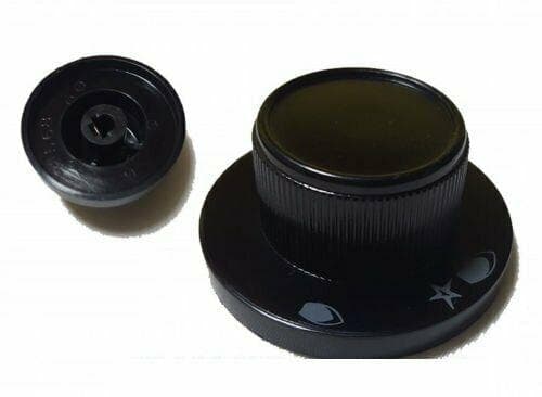 STAR MANOPOLA CUCINA NERA CON IMBOCCO 6 MM 1 PEZZO M 5513 in prodotto EuroStore07 - Alatri, commercioVirtuoso.it